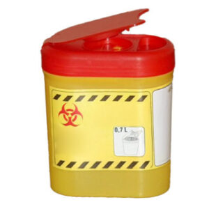 Behälter für medizinische Abfälle 0,2 l