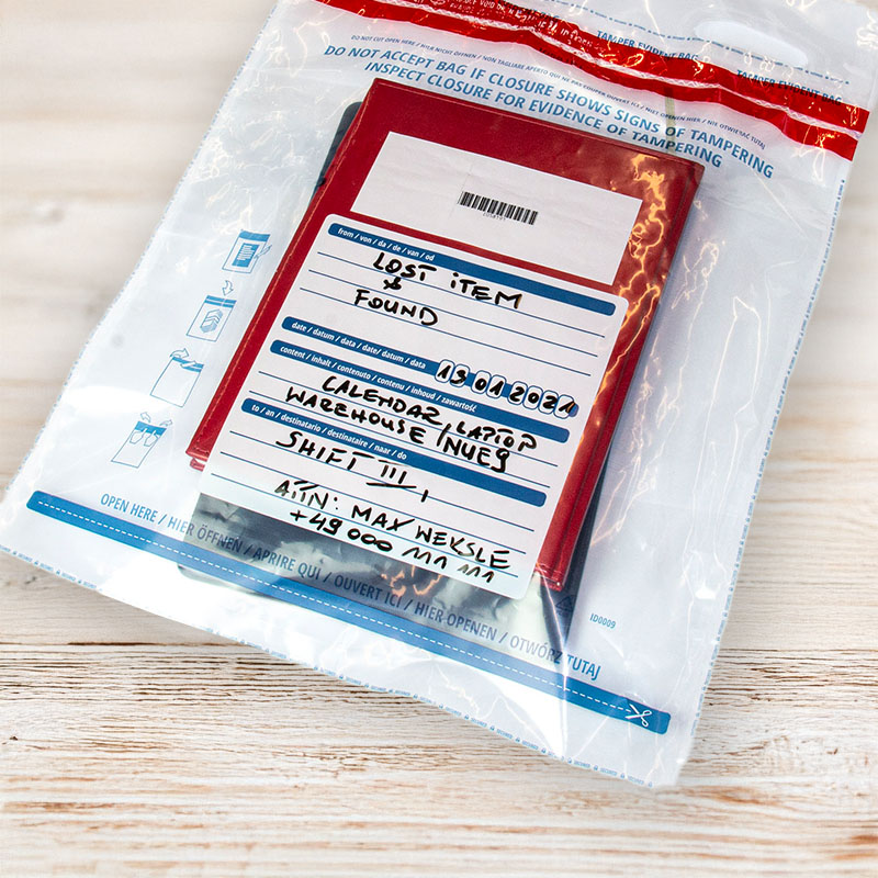 Sichere Verpackung